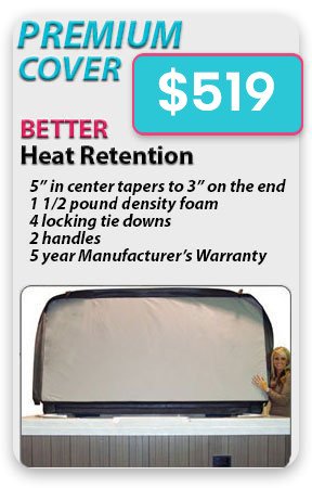 Premium Hot Tub Cover with better heat retention